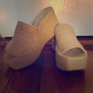 Zara Espadrille Platforms